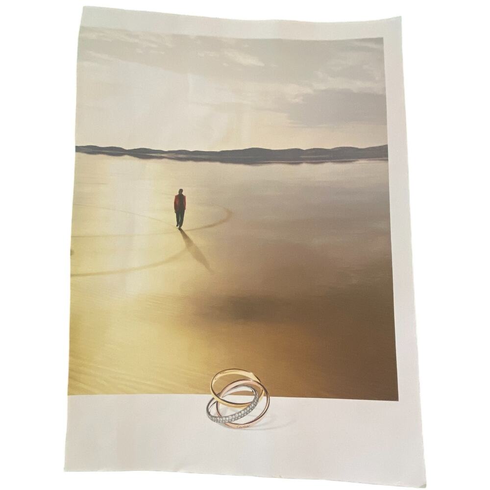 Cartier Hermes Print Ad Campaign Summer 2024 8x10 Frame Ready Original Magazine